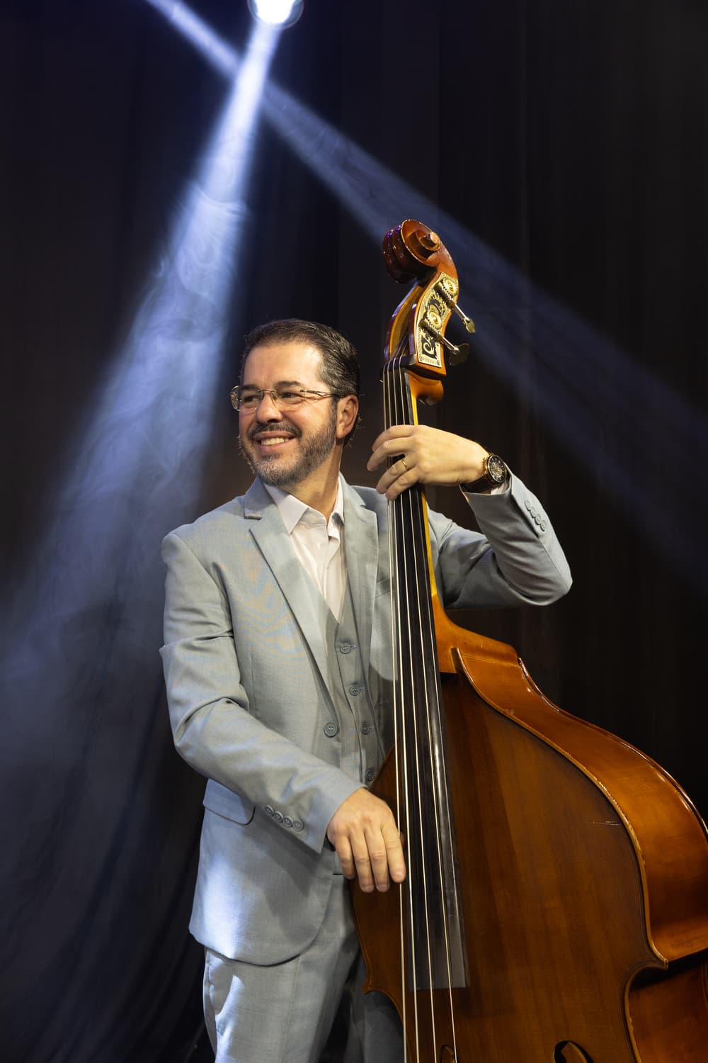 Neto Nunes, integrante do Mistura Fina Classic Trio